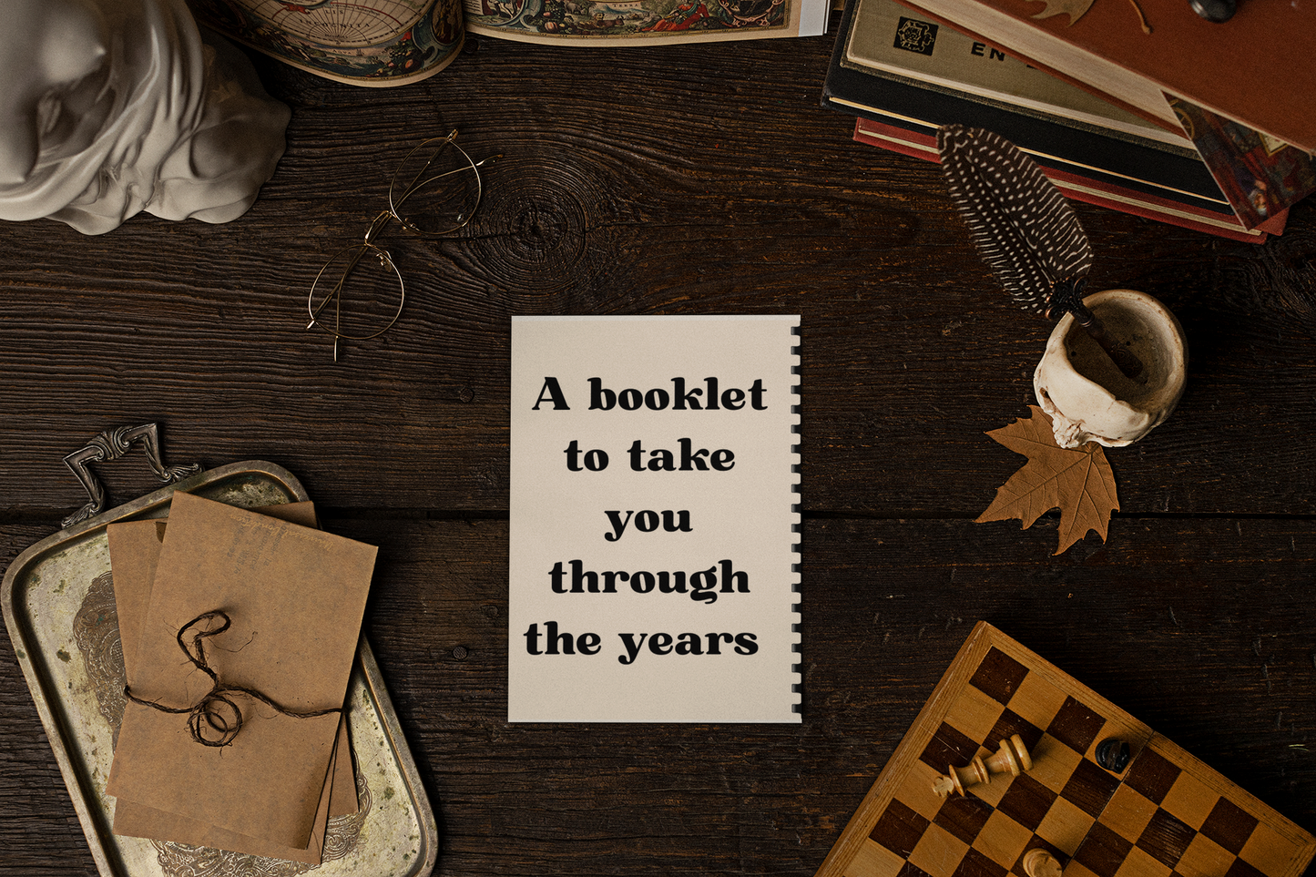 From A-Z Comb-Bound Alphabet Dating Booklet