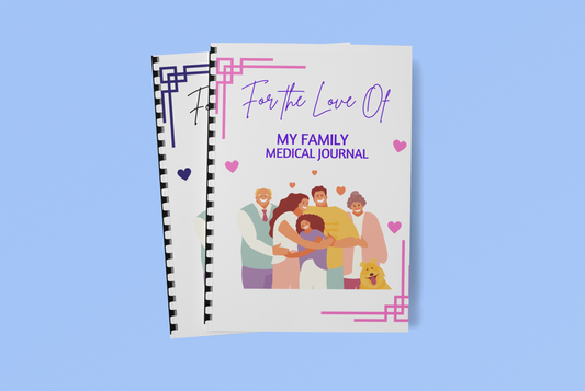 Medical Journal That Keeps You Ready | Digital, Physical, or Bundle | Caregiver & College Health Organizer | Fillable PDF and Booklet